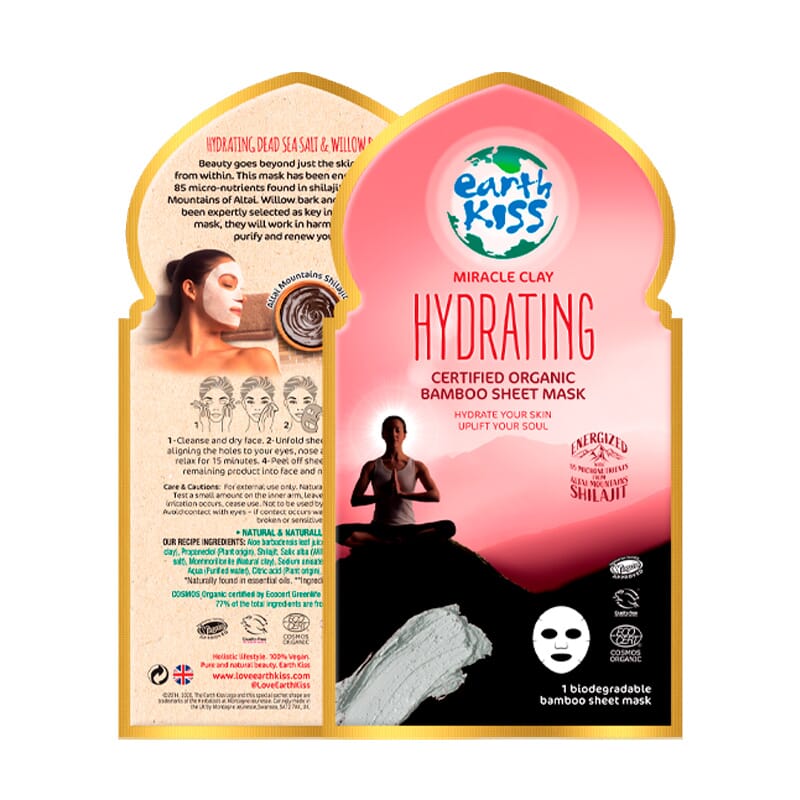 Hydrating Certified Organic Bamboo Sheet Mask