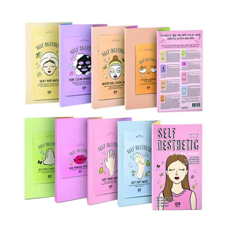 Self Aesthetic Magazine Mask Lote 8 Uds