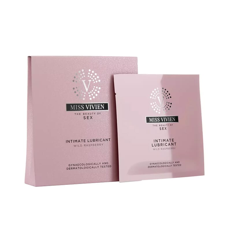 Intimate Lubricant Raspberry 3 Uds