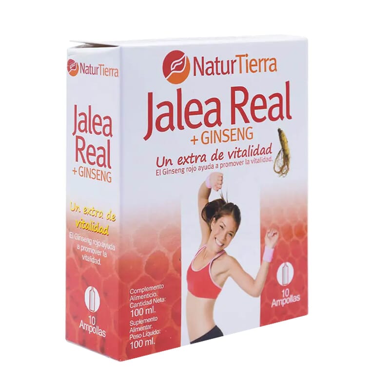 Jalea Real + Ginseng 10 Ampollas