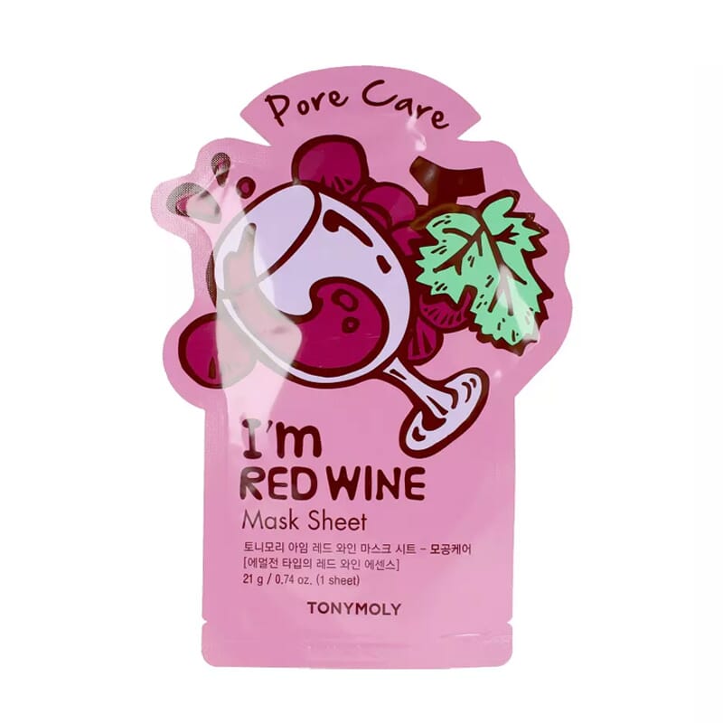 I'M Real Red Wine Face Mask Sheet