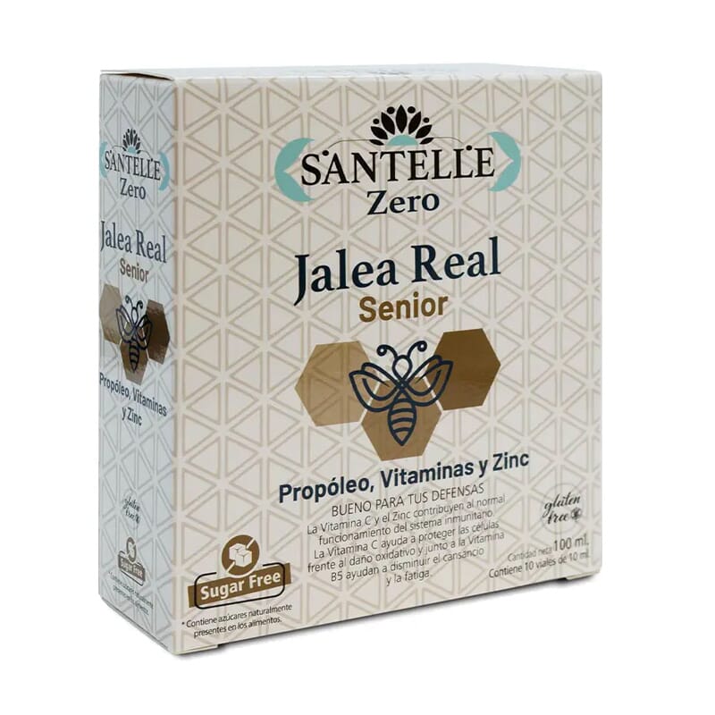 Zero Jalea Real Senior Con Propóleo, Vitaminas Y Zinc 10 Viales