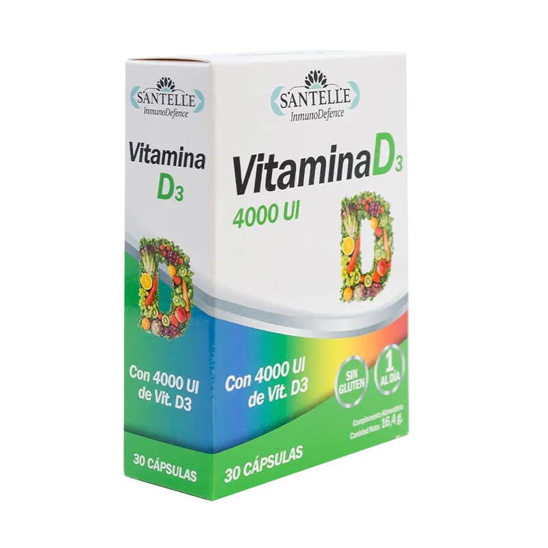 Inmunodefence Vitamine D3 30 Gélules