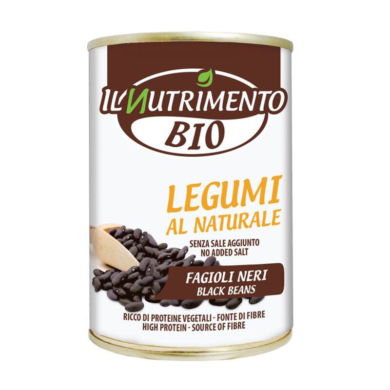 Alubias Negras Cocidas Sin Sal Bio 400g