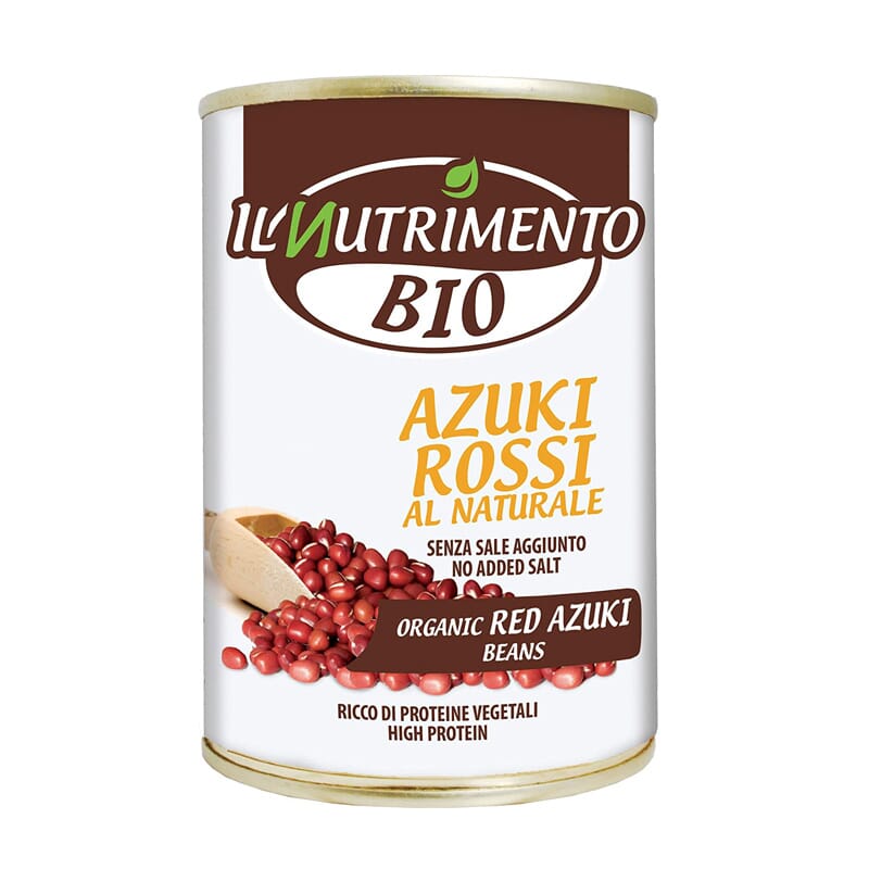 Judías Azuki Rojas Cocidas Sin Sal Bio 400g
