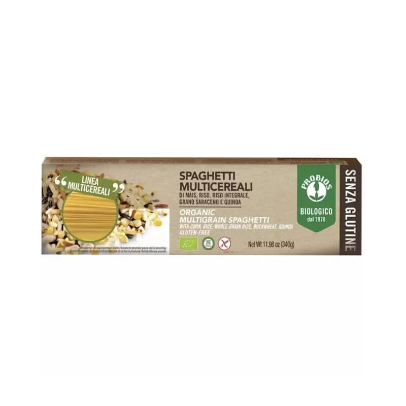 Espaguetis Con Cereales Sin Gluten Bio 340g