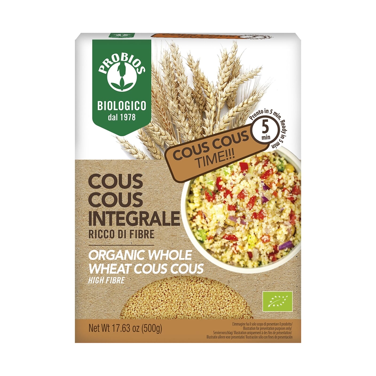 Cuscuz Integral Bio 500g