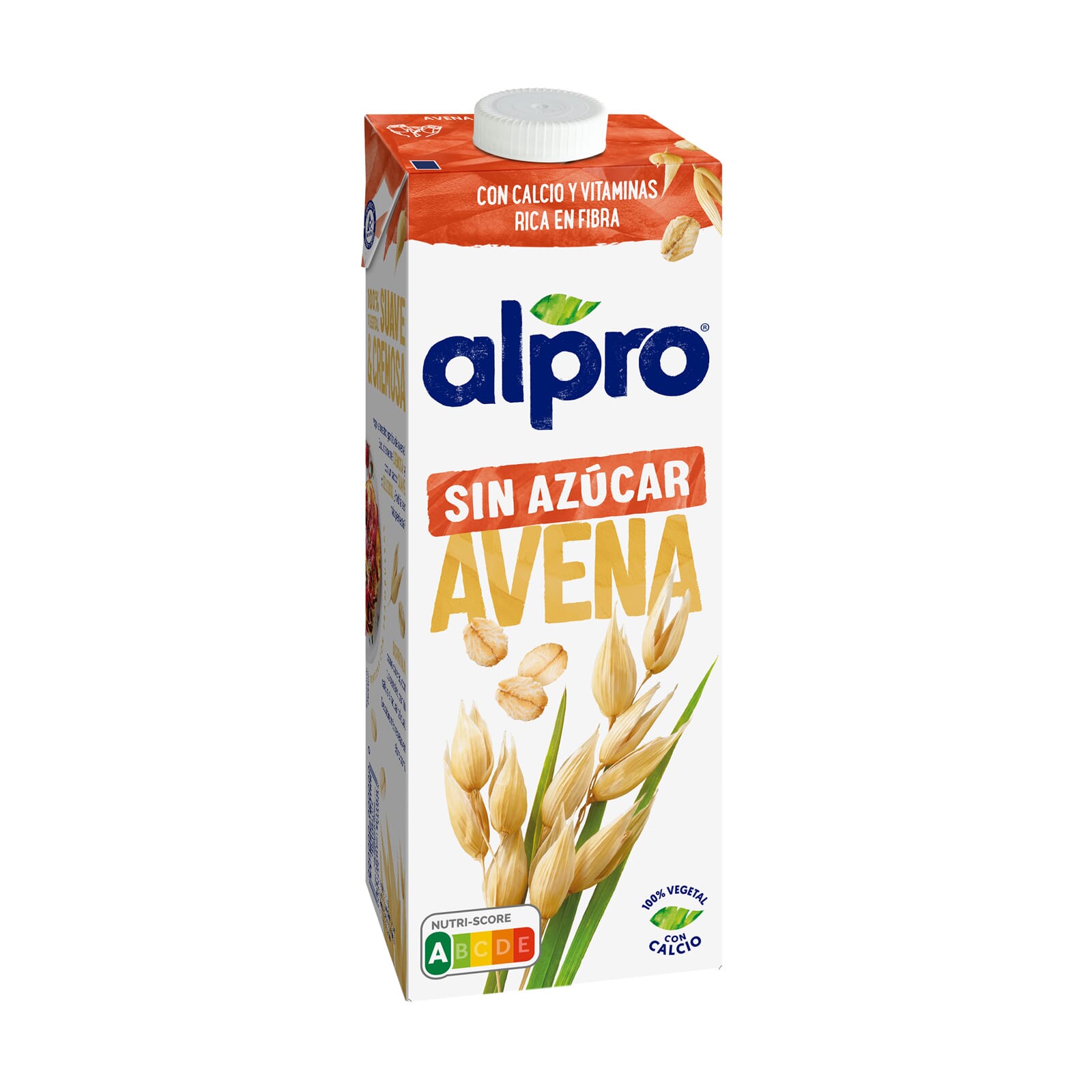 Bebida Vegetal Avena Sin Azúcar 1 L