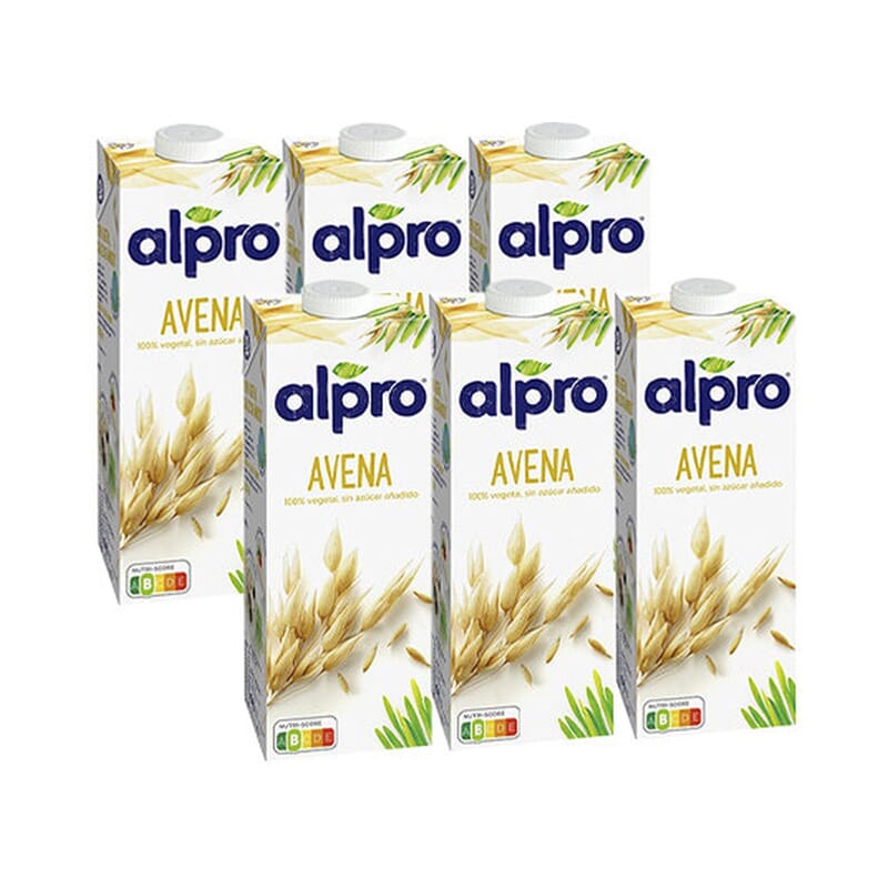 Bebida Vegetal De Avena 6 Uds 1 L