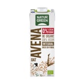 Bebida de Avena Integral 0% Azúcares Bio 1 L de NaturGreen