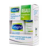 Cetaphil Loción Limpiadora 473 ml + Regalo Crema Hidratante 85g de Cetaphil
