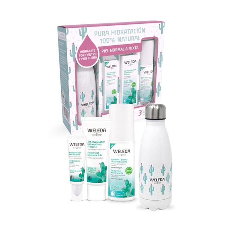 Pack Hidratación 24H 3 Piezas + Botella Eco