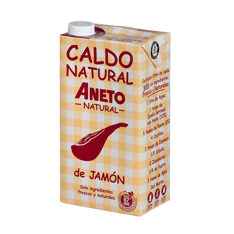 Caldo Natural De Jamón 1 L