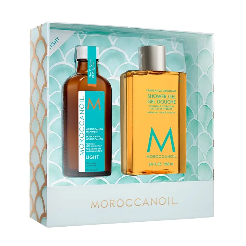 Tratamiento Moroccanoil Light 100 ml + Gel De Ducha 250 ml