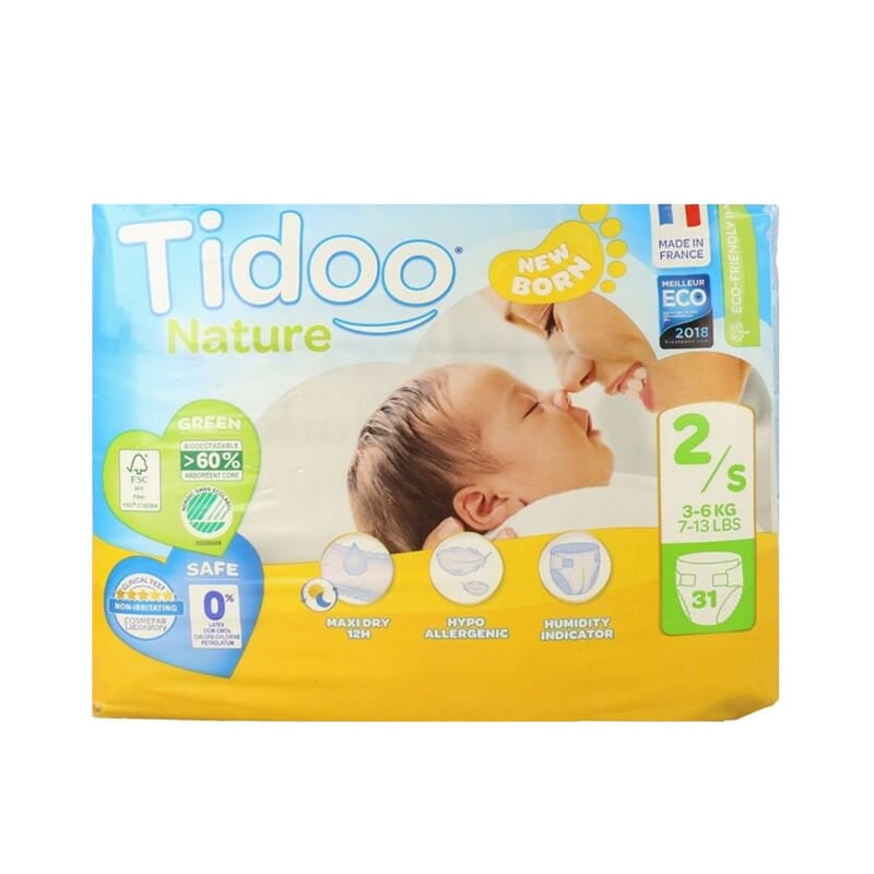 Nature Ecologische luiers Maat 2 32 Ud