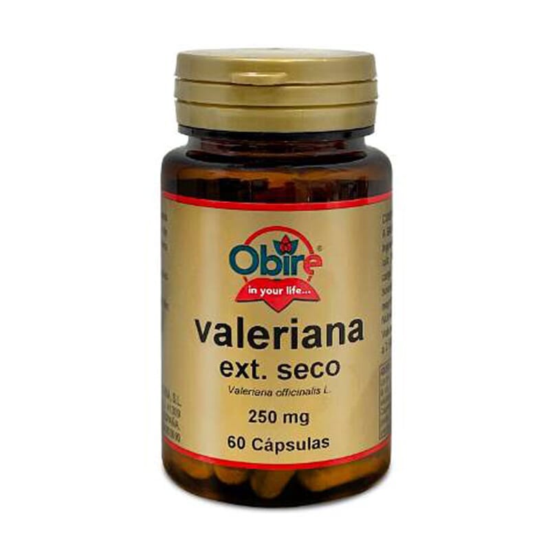 Valeriana Extracto Seco 250 mg 60 Caps