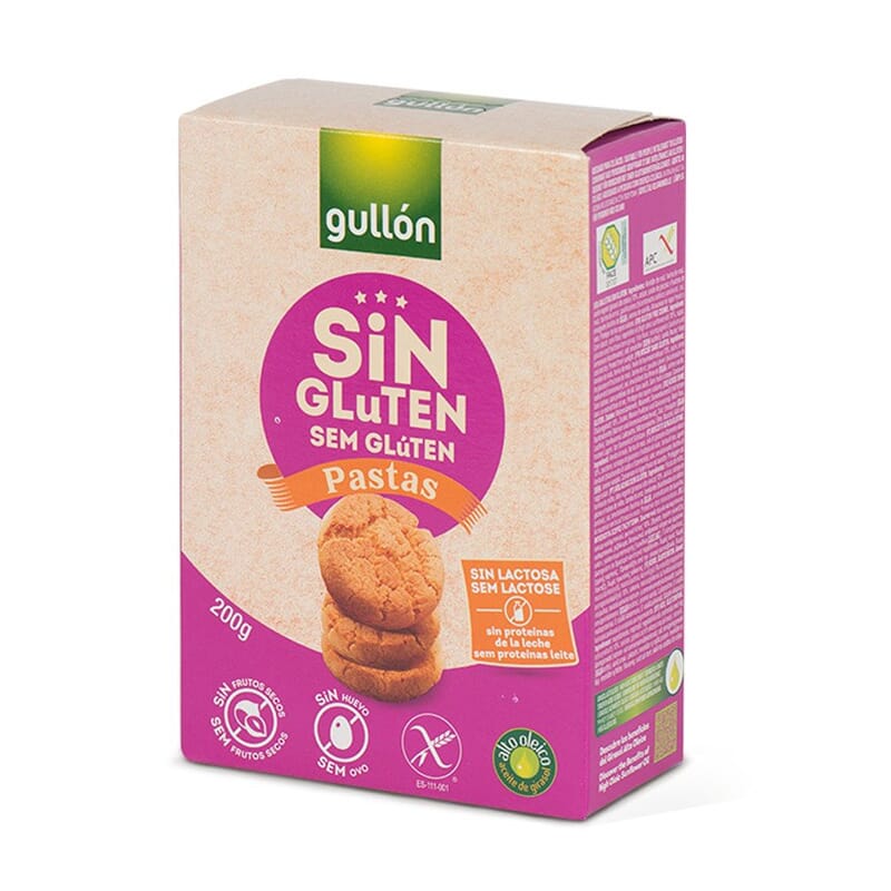 Galletas Pastas Artesanas Sin Gluten 200g