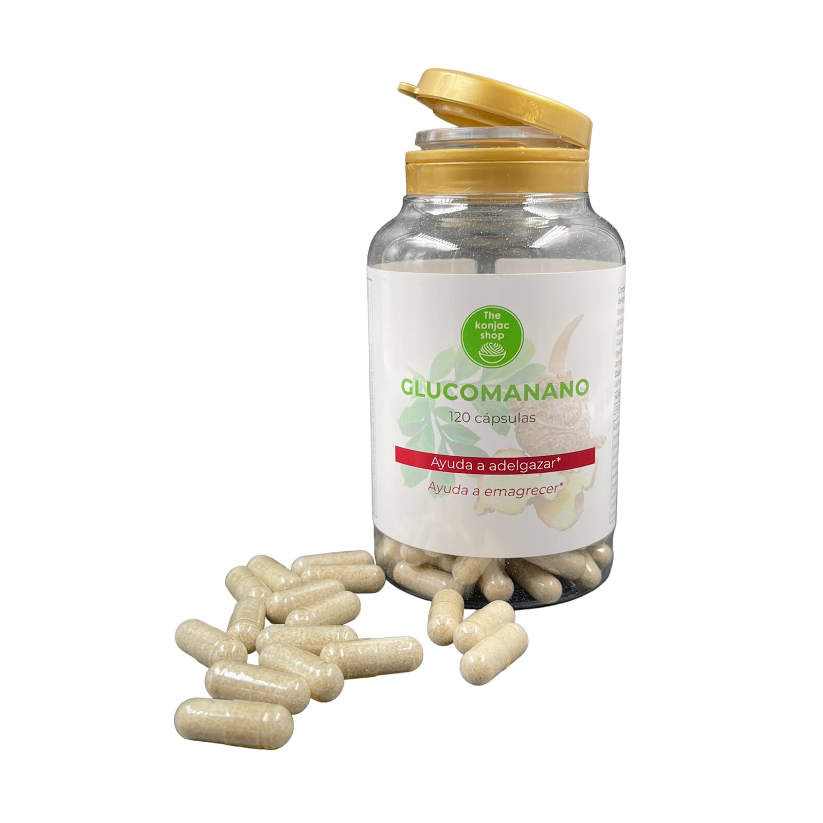Glucomanano 120 Caps