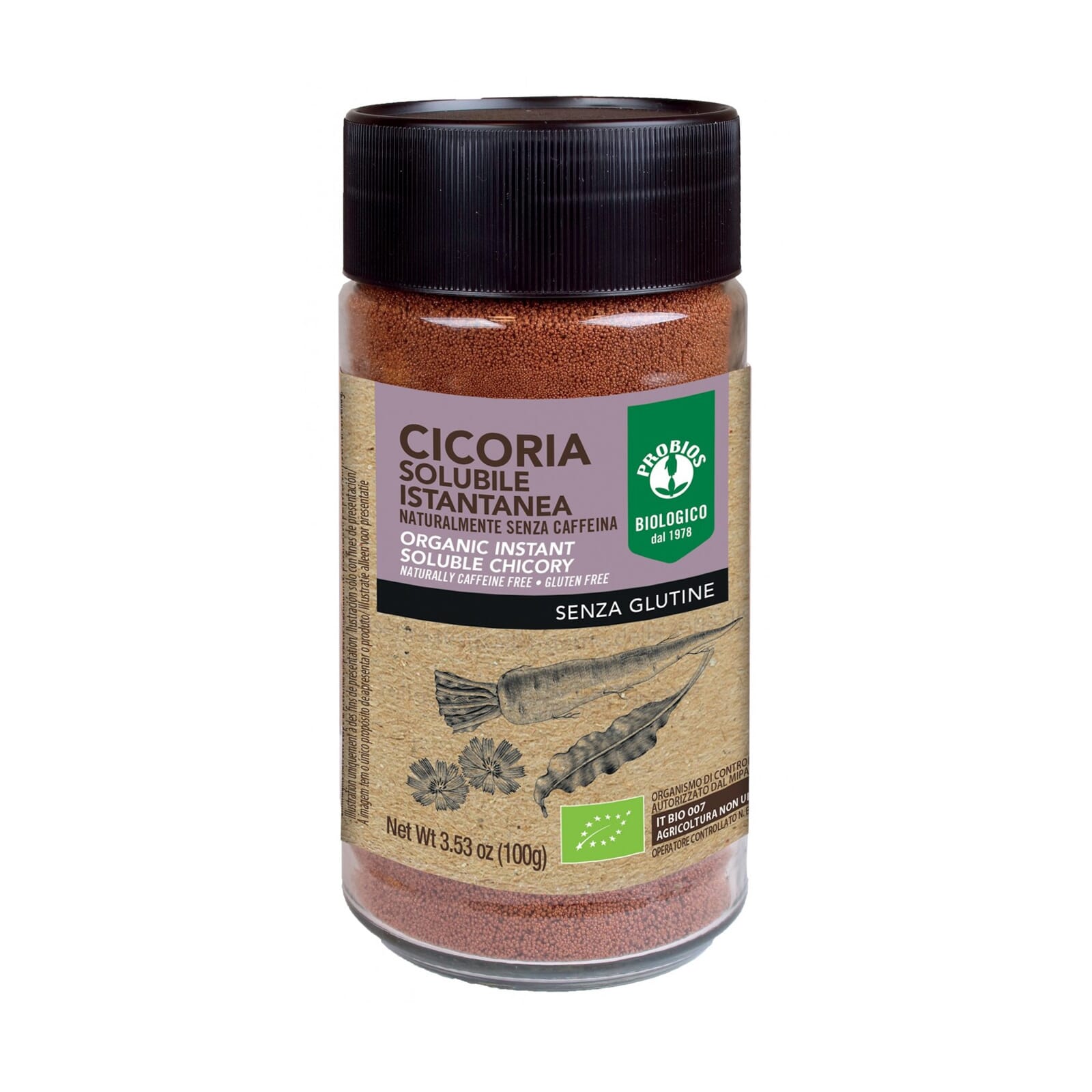 Café Achicoria Instantáneo Soluble 100g