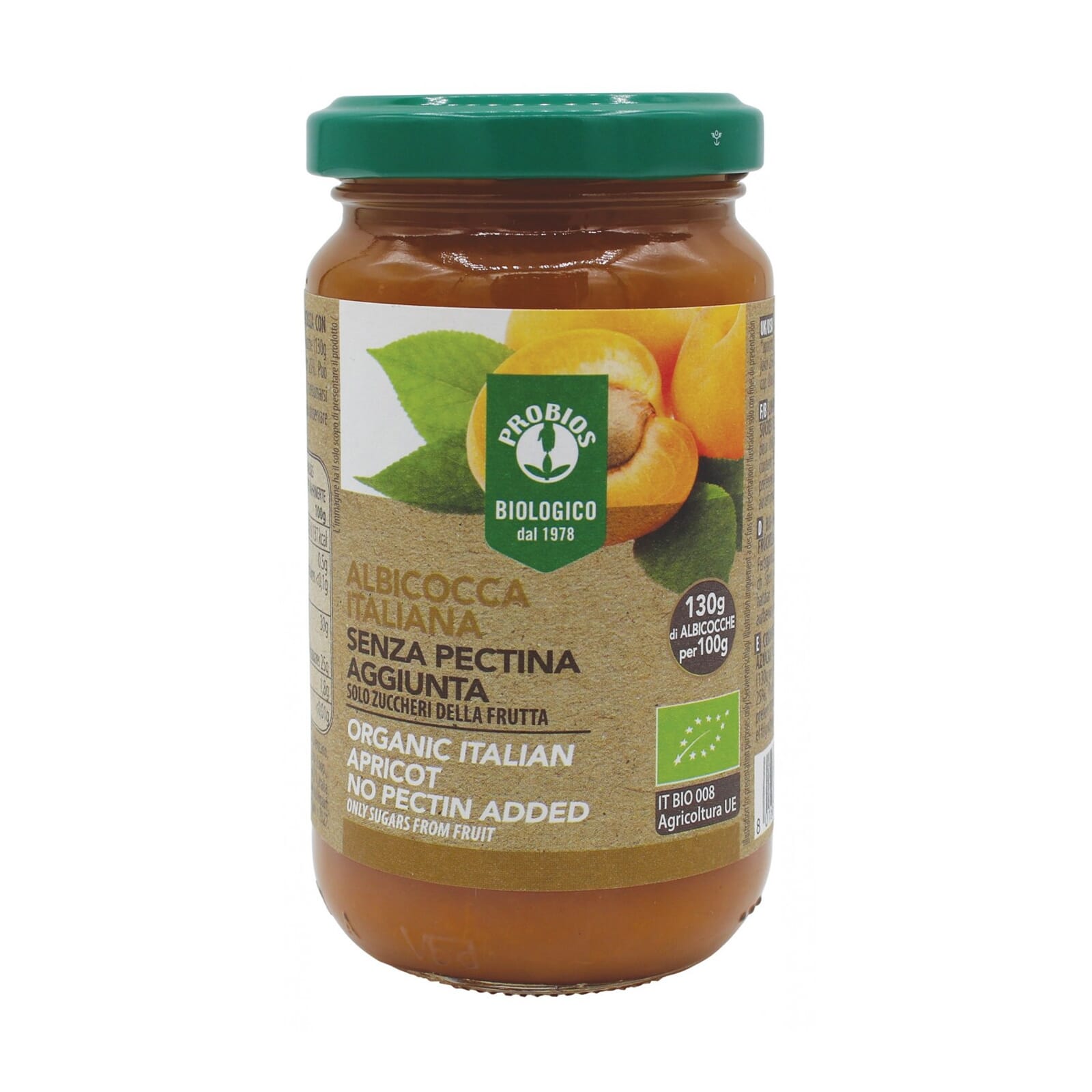 Compota De Albaricoque Bio 220g