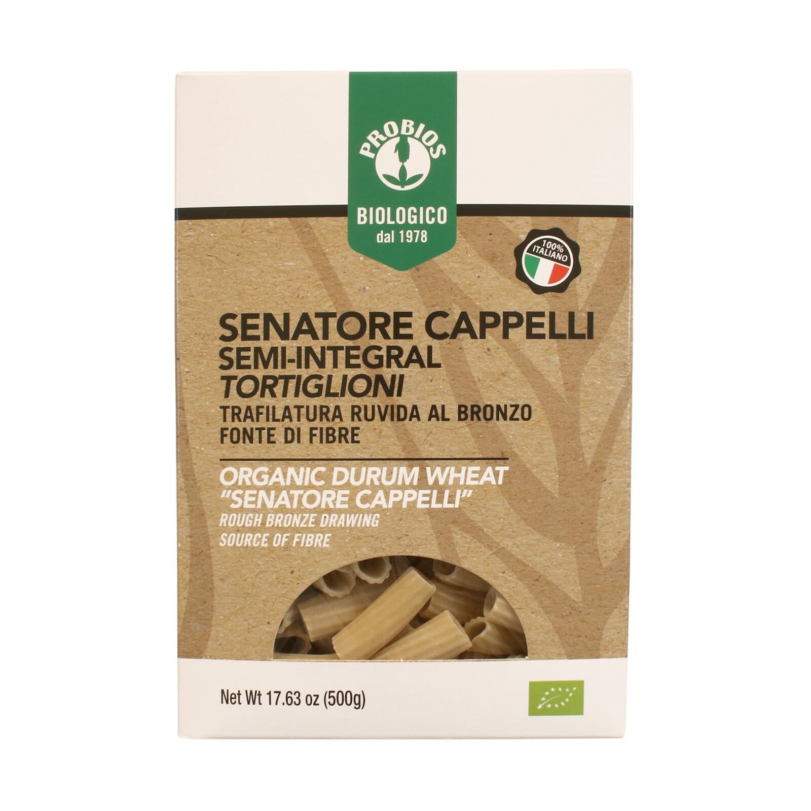 Tortiglioni Semiintegrales Bio 500g