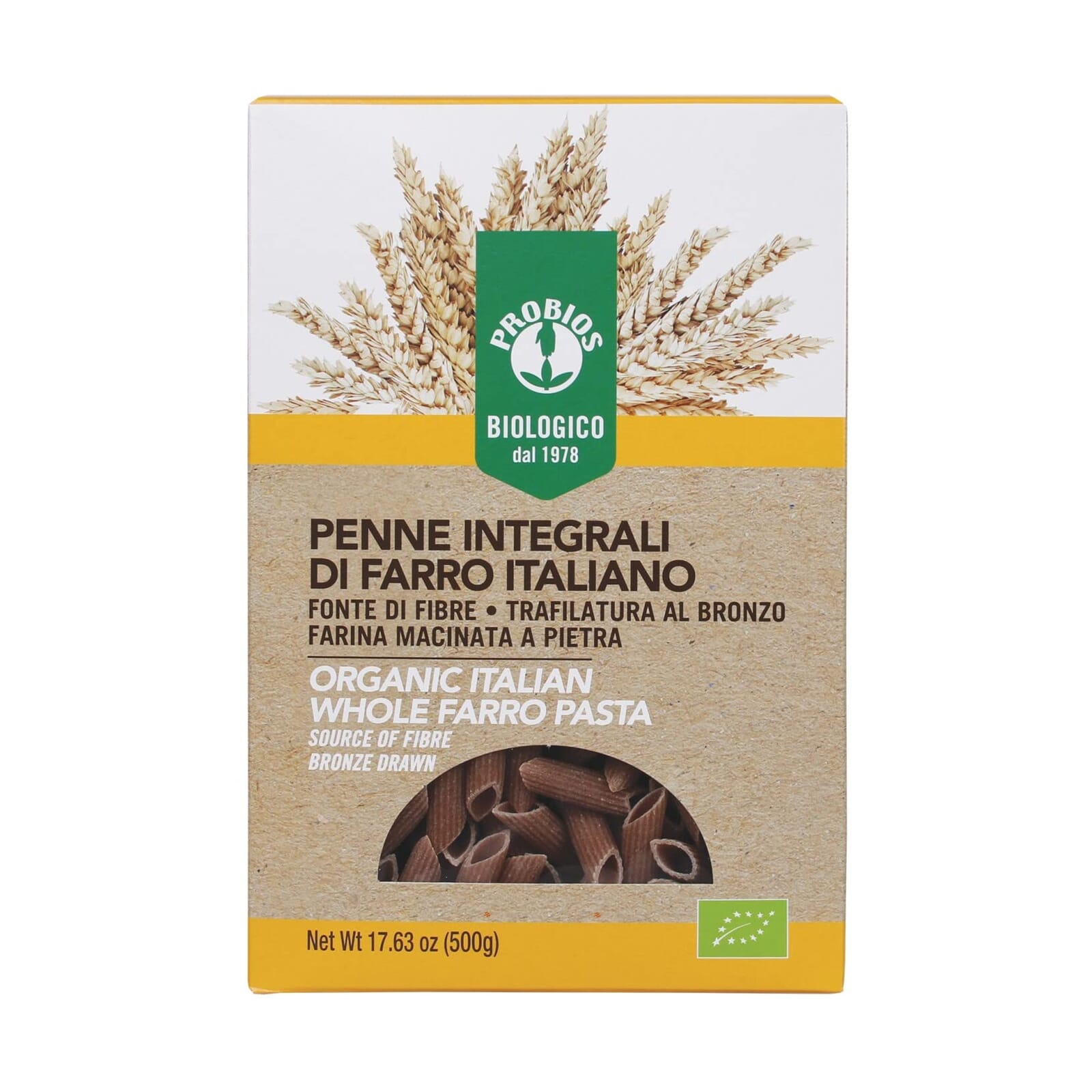 Penne Integral De Espelta Bio 500g