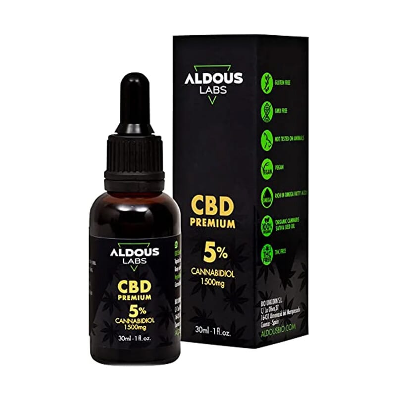 Aceite De Cáñamo Bio 5% CBD Premium 30 ml