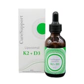 Liposomal K2 + D3 60 ml da Curesupport