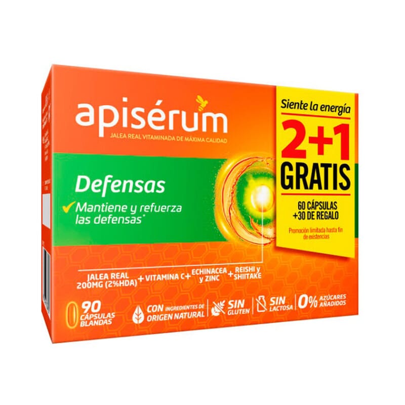 Apiserum Defensas Pack Ahorro 90 Caps