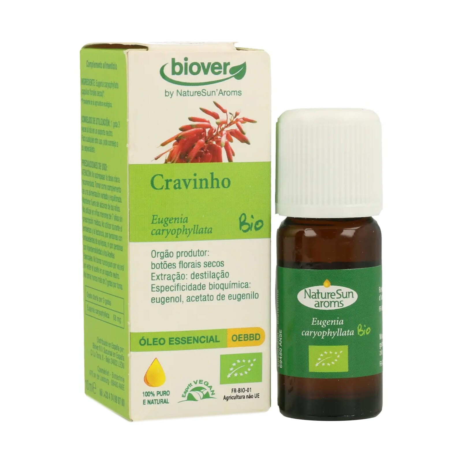 Huile Essentielle Caryophyllata Clou de Girofle Bio 10 ml