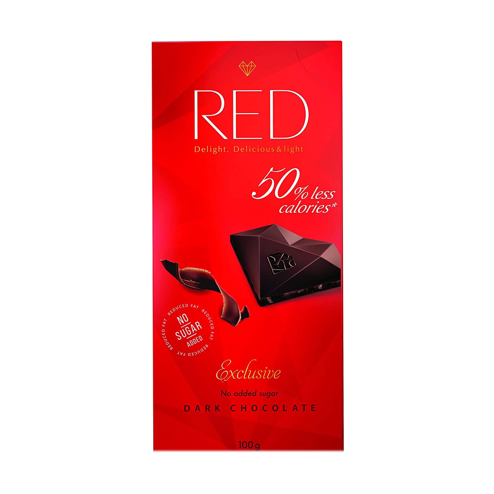 Chocolat Noir Sans Sucres 100g