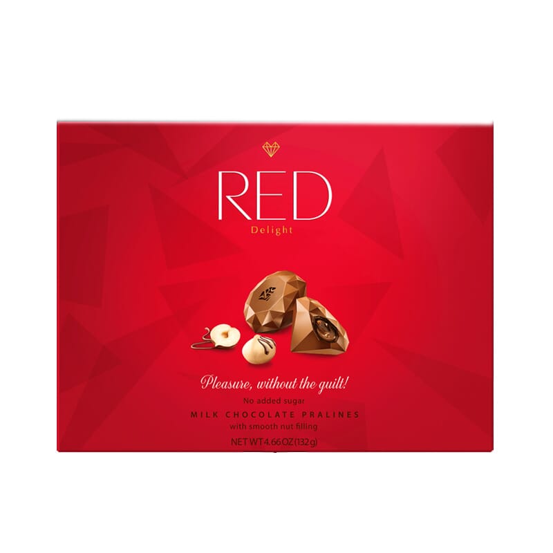 Bonbons Chocolat Au Lait Praliné Sans Sucres 132g