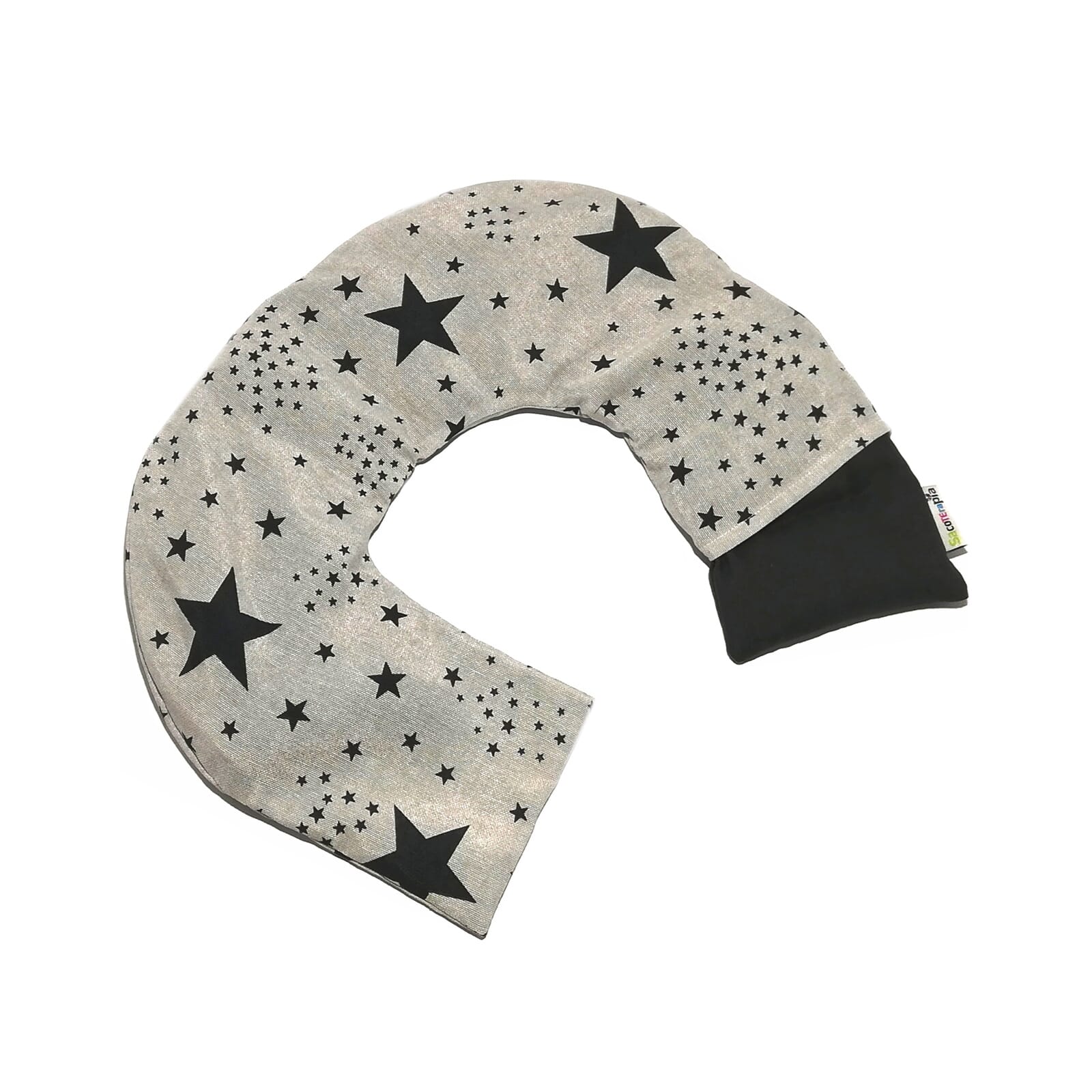 Saco Cervical Cinzento Estrelas