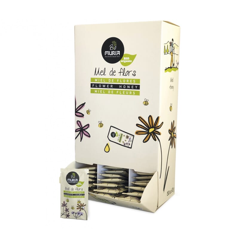 Saquetas De Mel De Flores Bio 150 Unds