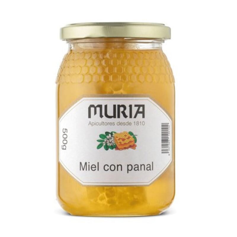 Frasco De Mel Com Favo 500g