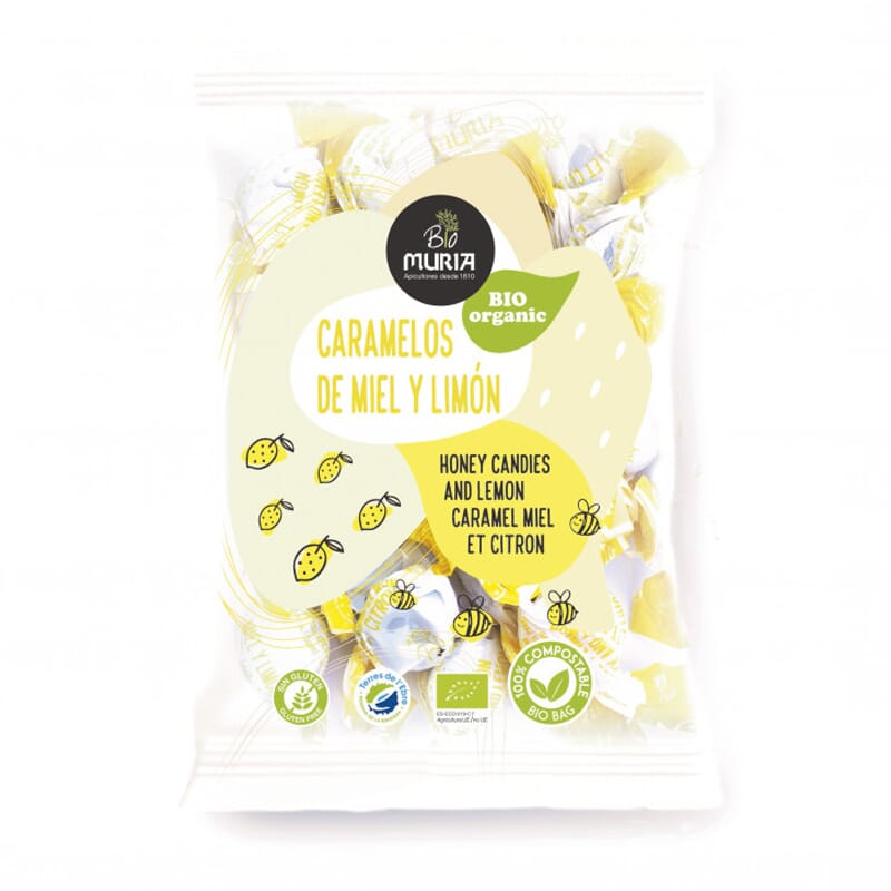 Caramelos Miel Y Limon Bio 65g