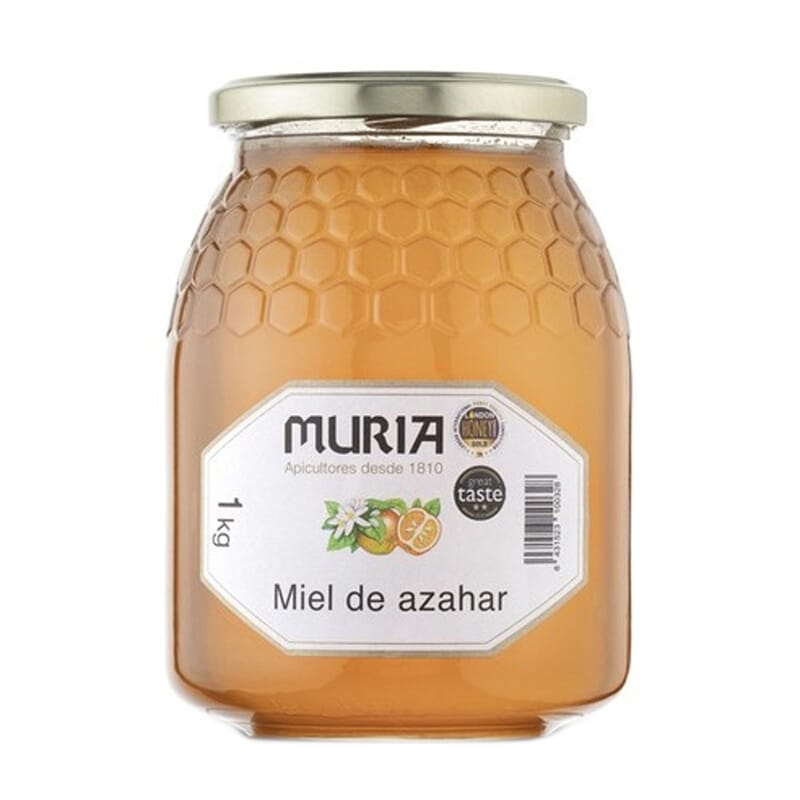 Miel De Azahar Cristalizada 1 Kg