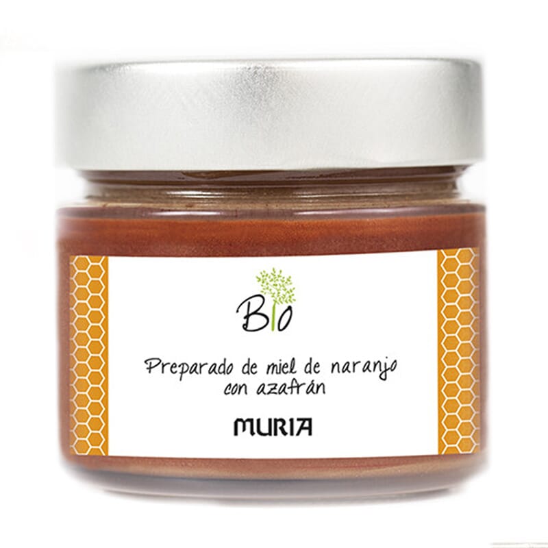 Miel de Naranjo Con Azafrán 250g