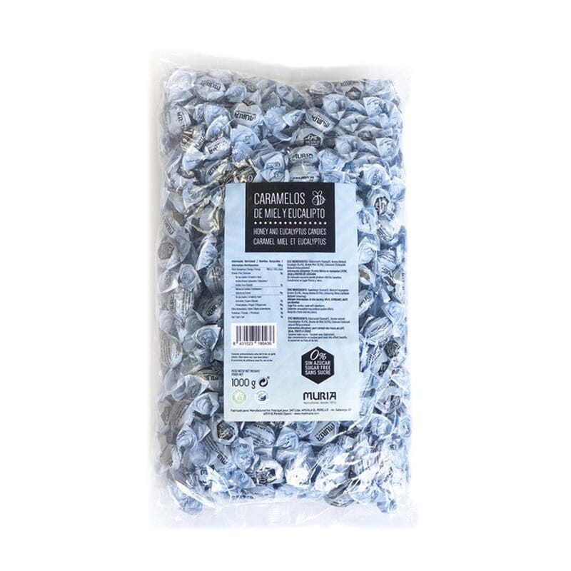 Caramelos Sin Azucar Miel Y Eucalipto Balsamico 1 Kg