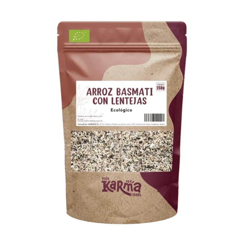 Arroz Basmati Com Lentilhas Bio 250g