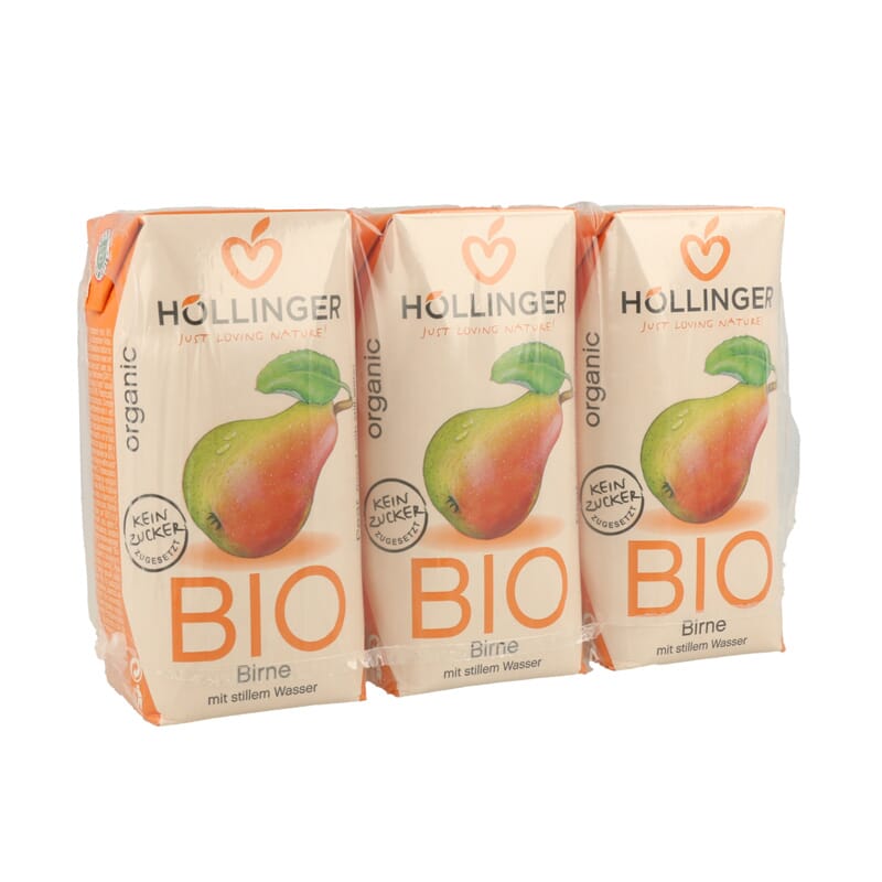 Minibrick Jus De Poire Bio 3 Unités 200 ml
