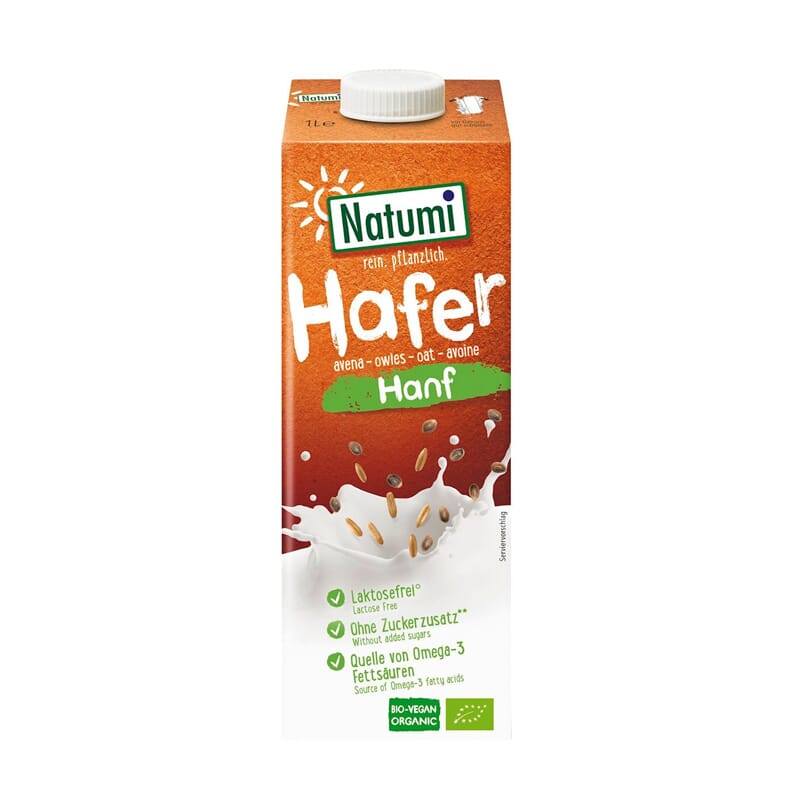 Bebida De Aveia E Cânhamo Bio 1 L