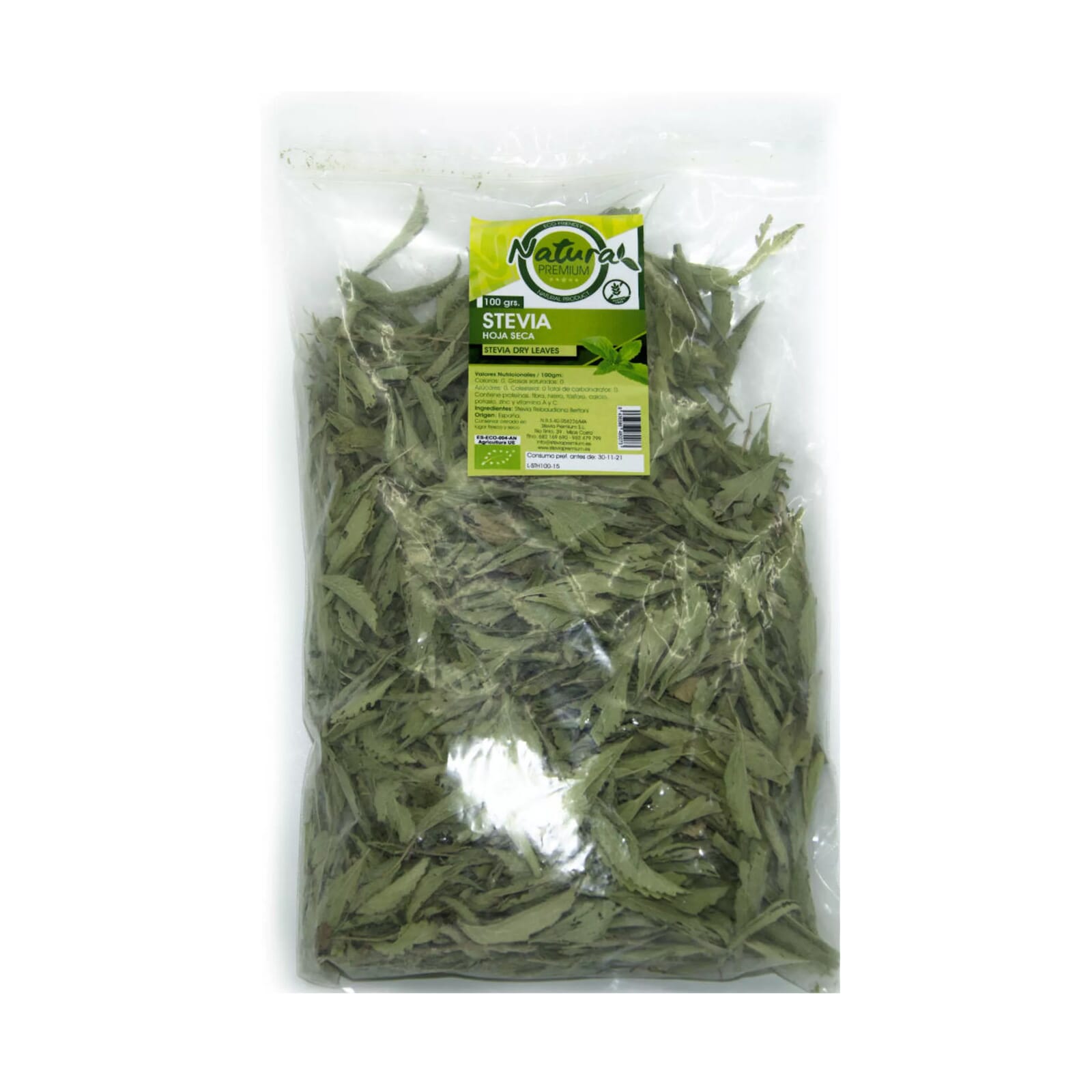 Stevia Hoja Seca 100g