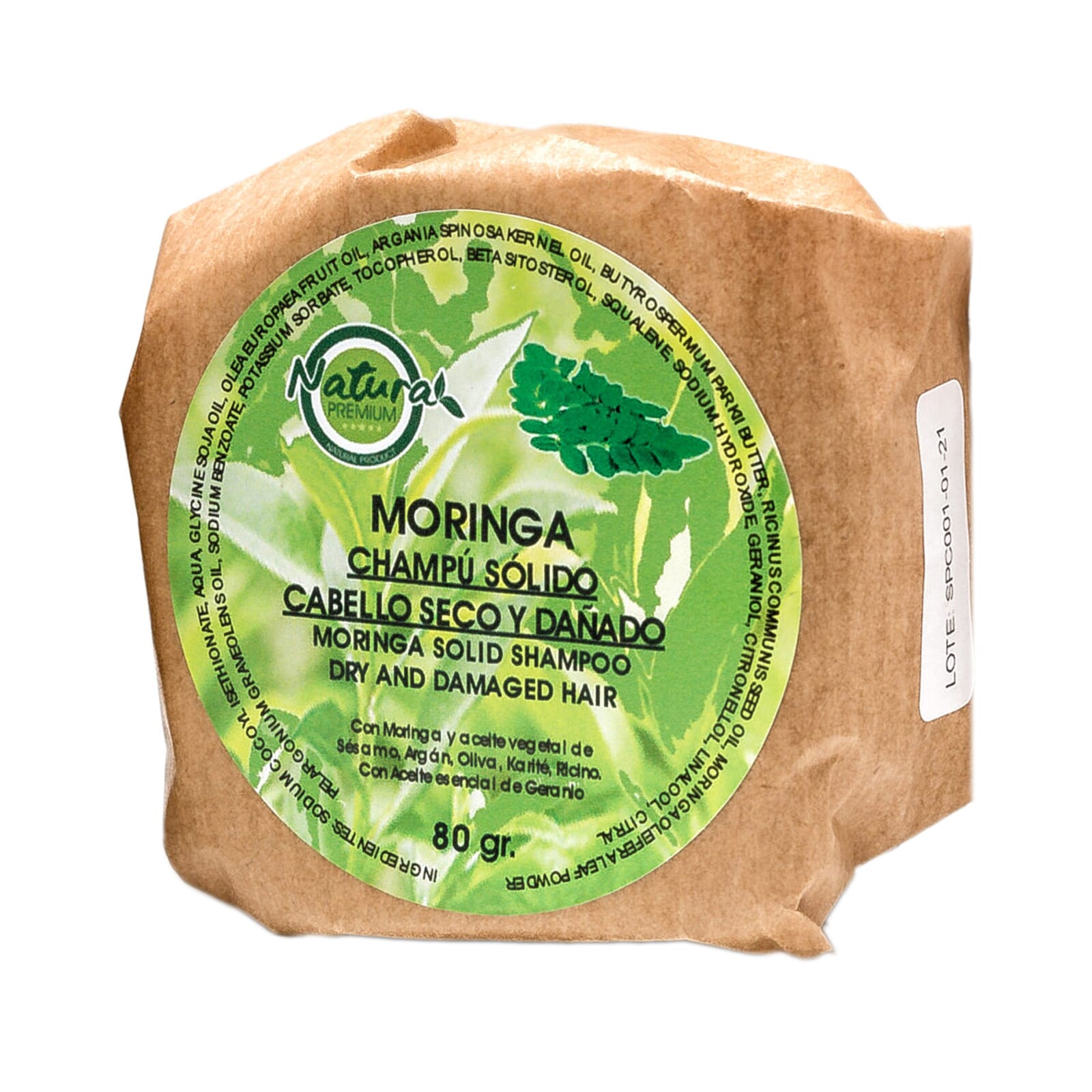 Champu Solido Moringa 80g