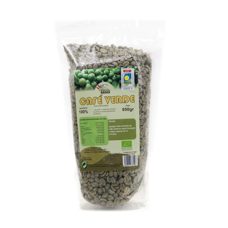 Cafe Verde En Grano 950g