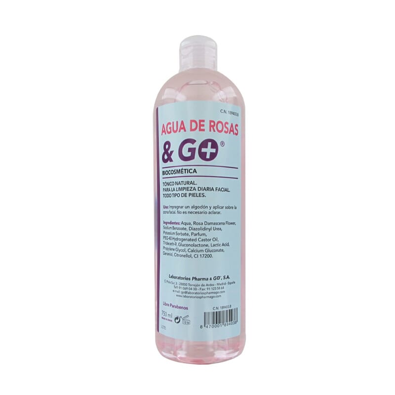 Agua De Rosas & Go 750 ml