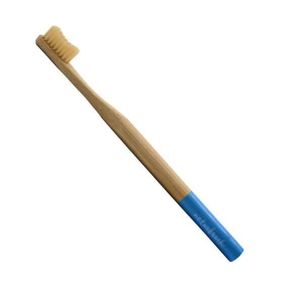 Spazzolino Bambù Adulti Medio Blu di Vamboo