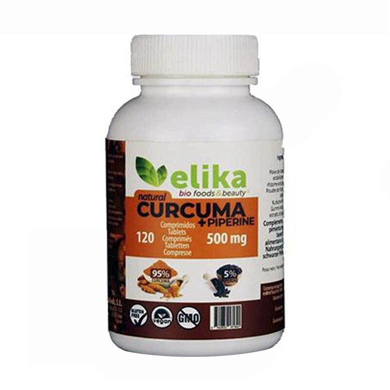 Curcuma + Piperina 500 Mg 120 Tabs