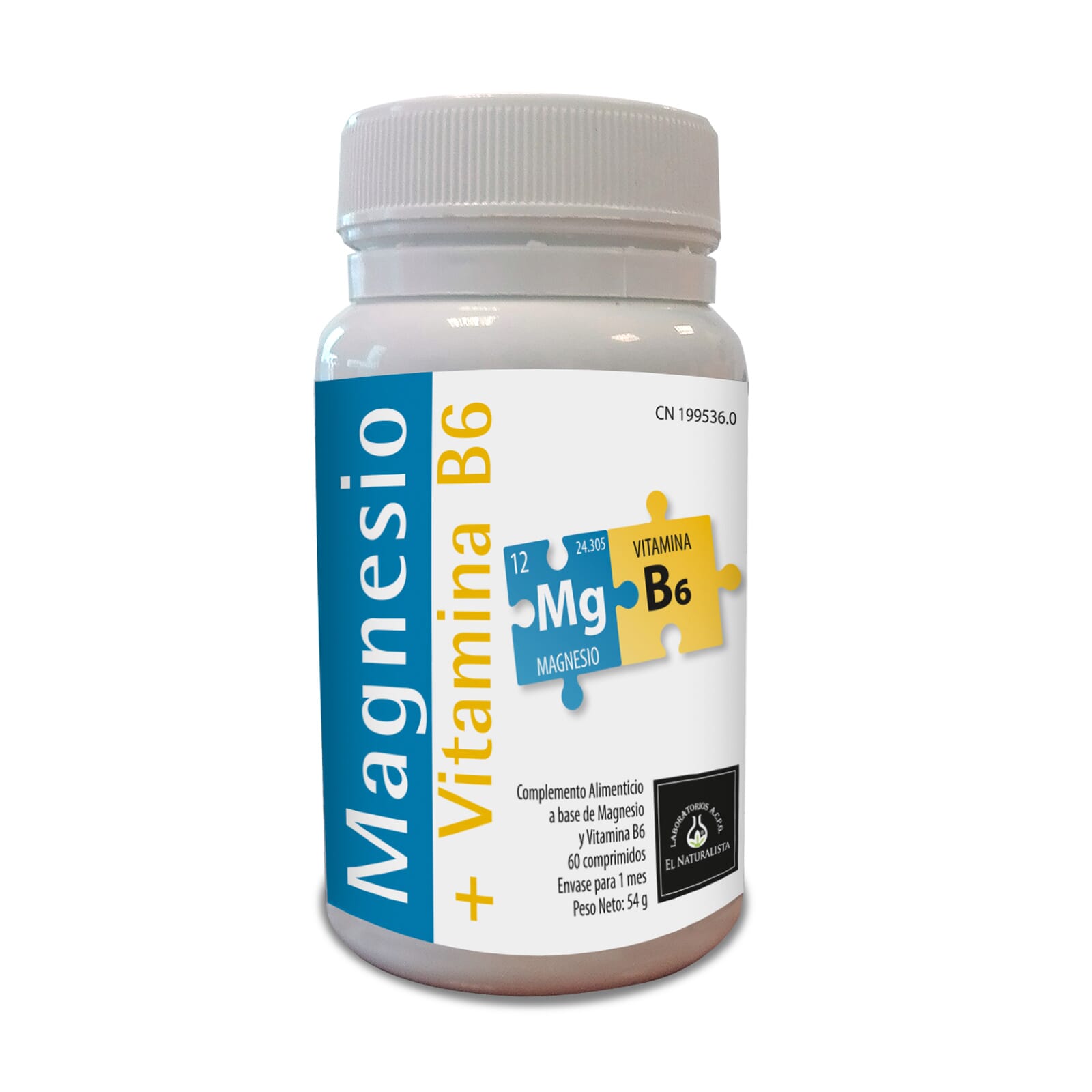 Magnésio + Vitamina B6 60 Tabs