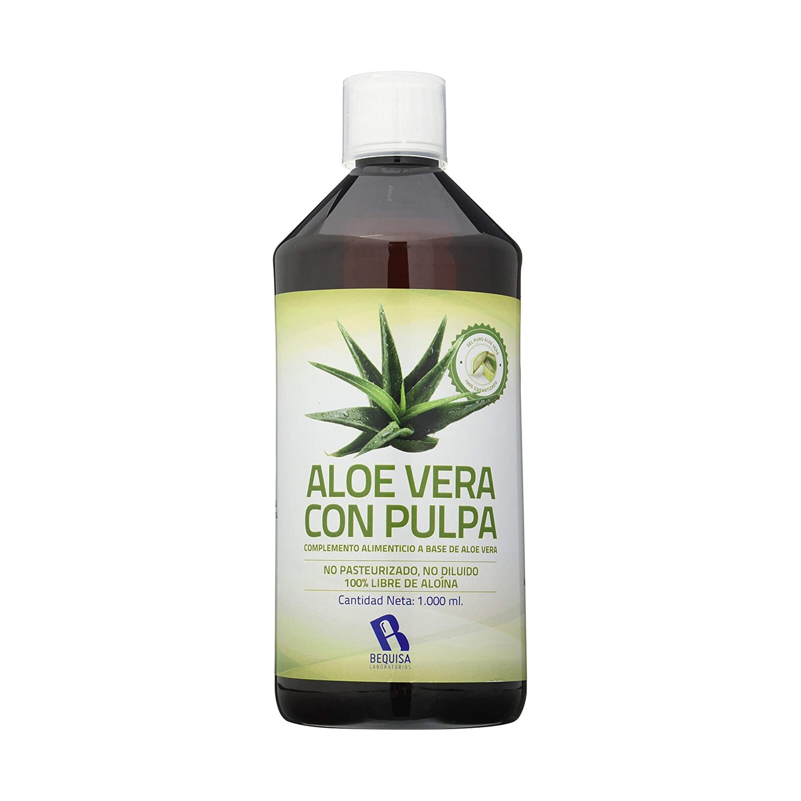 Aloe Vera Con Pulpa 1 L